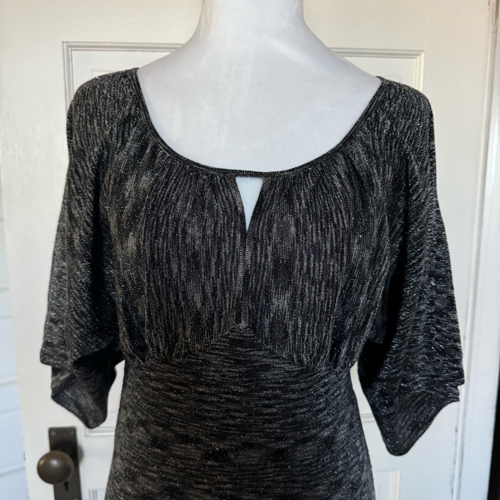 INC International Concepts Silk Blend Midi Dress Size M - Picture 4 of 11